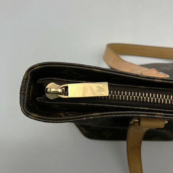 LOUIS VUITTON Brown Monogram Tote Bag - Picture 11 of 12